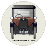 Austin Seven AD Tourer 1926-28 Coaster 4